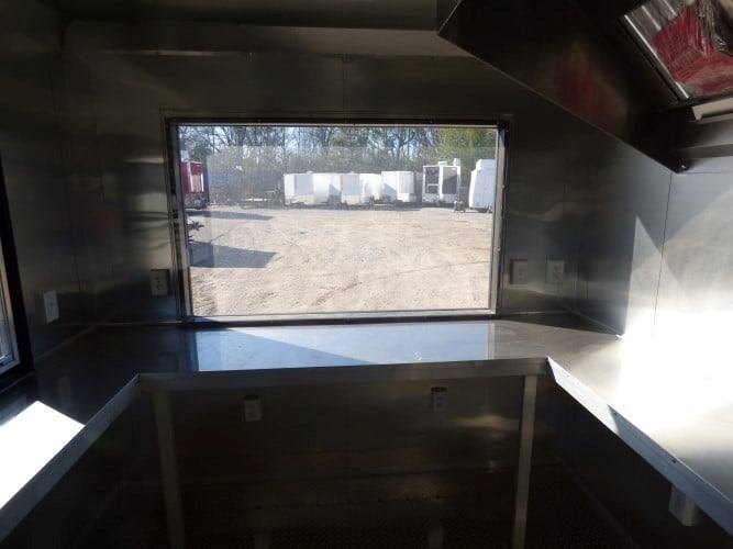 798-8.5-x-26-concession-food-trailer-orange-event-catering-25.jpg 8.5' x 26' Concession Food Trailer Orange Event Catering
