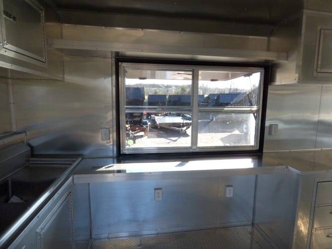 798-8.5-x-26-concession-food-trailer-orange-event-catering-28.jpg 8.5' x 26' Concession Food Trailer Orange Event Catering