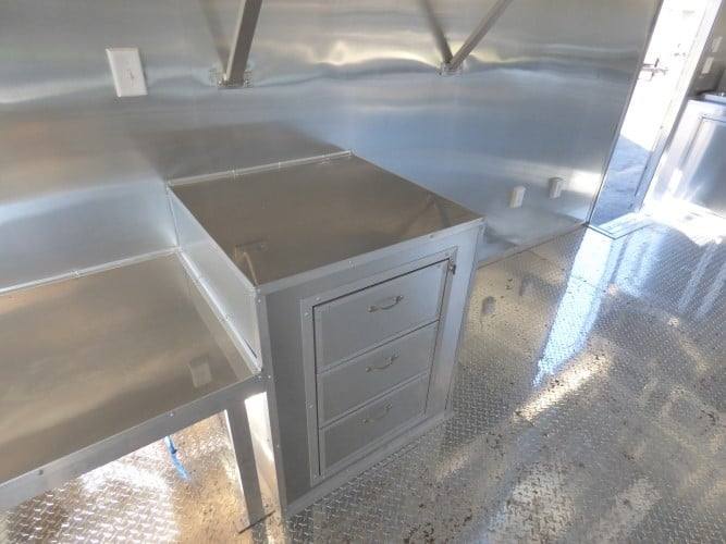 798-8.5-x-26-concession-food-trailer-orange-event-catering-7.jpg 8.5' x 26' Concession Food Trailer Orange Event Catering