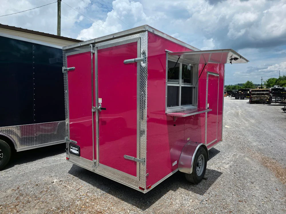 8-7-x-12-pink-concession-trailer-flat-front-food-event-catering-10.webp 7' X 12' Pink Concession Trailer Flat Front Food Event Catering