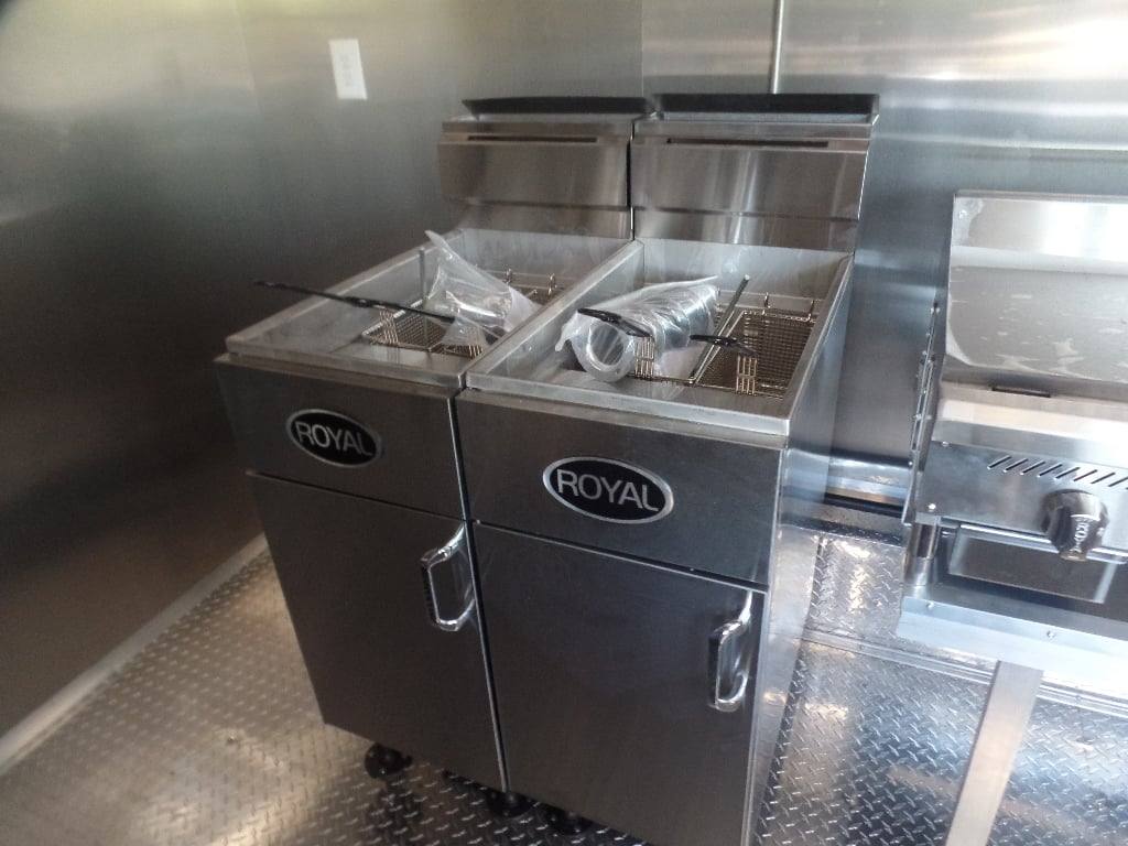 80-8.5-x-16-black-event-concession-food-trailer-with-appliances-10.jpg 8.5' x 16' Black Event Concession Food Trailer With Appliances