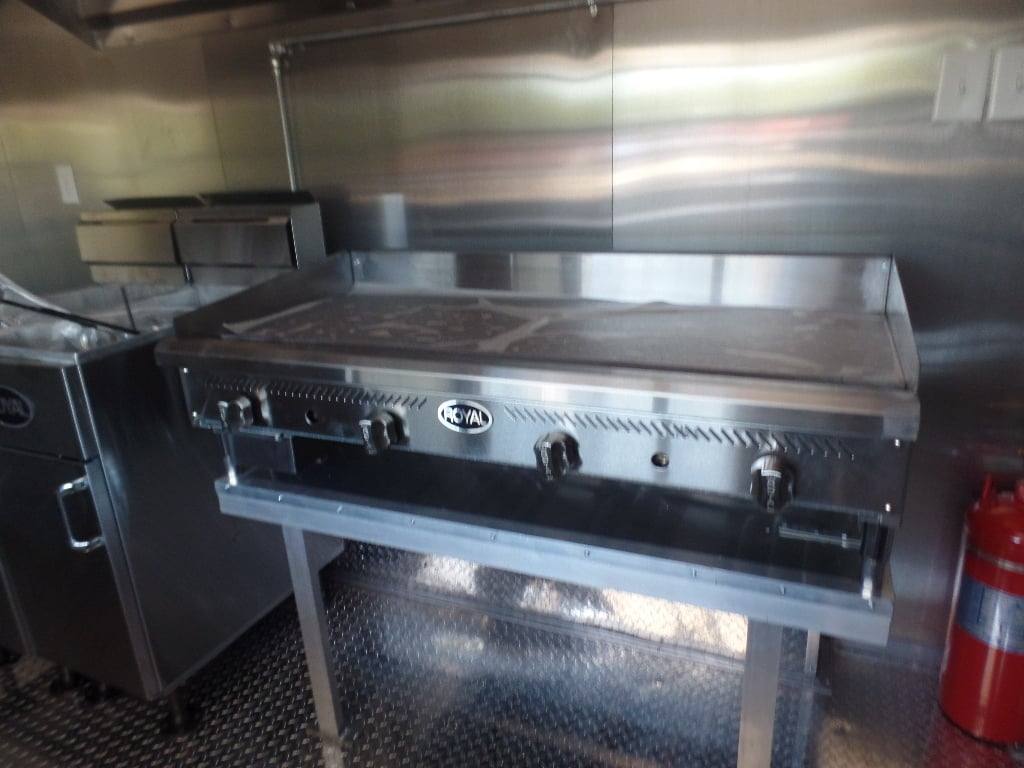 80-8.5-x-16-black-event-concession-food-trailer-with-appliances-3.jpg 8.5' x 16' Black Event Concession Food Trailer With Appliances