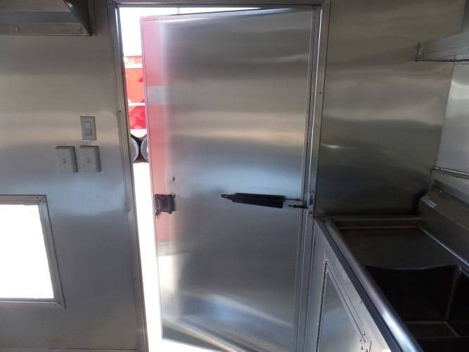 8.5' x 26' Concession Food Trailer Red Event Catering