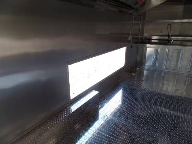 8.5' x 26' Concession Food Trailer Red Event Catering