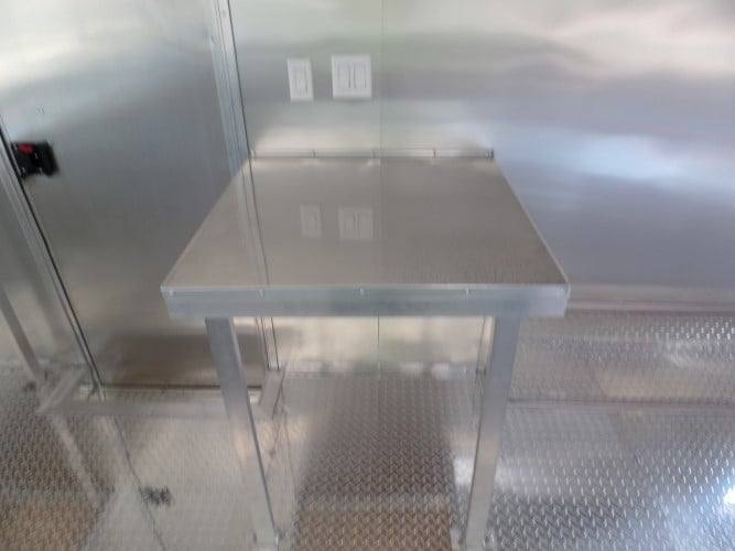 8.5' x 26' Concession Food Trailer Red Event Catering