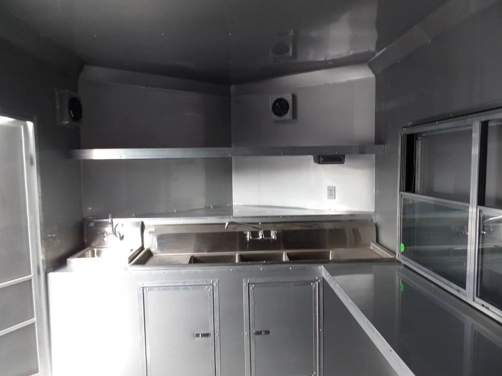 801-8.5-x-26-concession-food-trailer-white-event-catering-8.webp 8.5' x 26' Concession Food Trailer White Event Catering