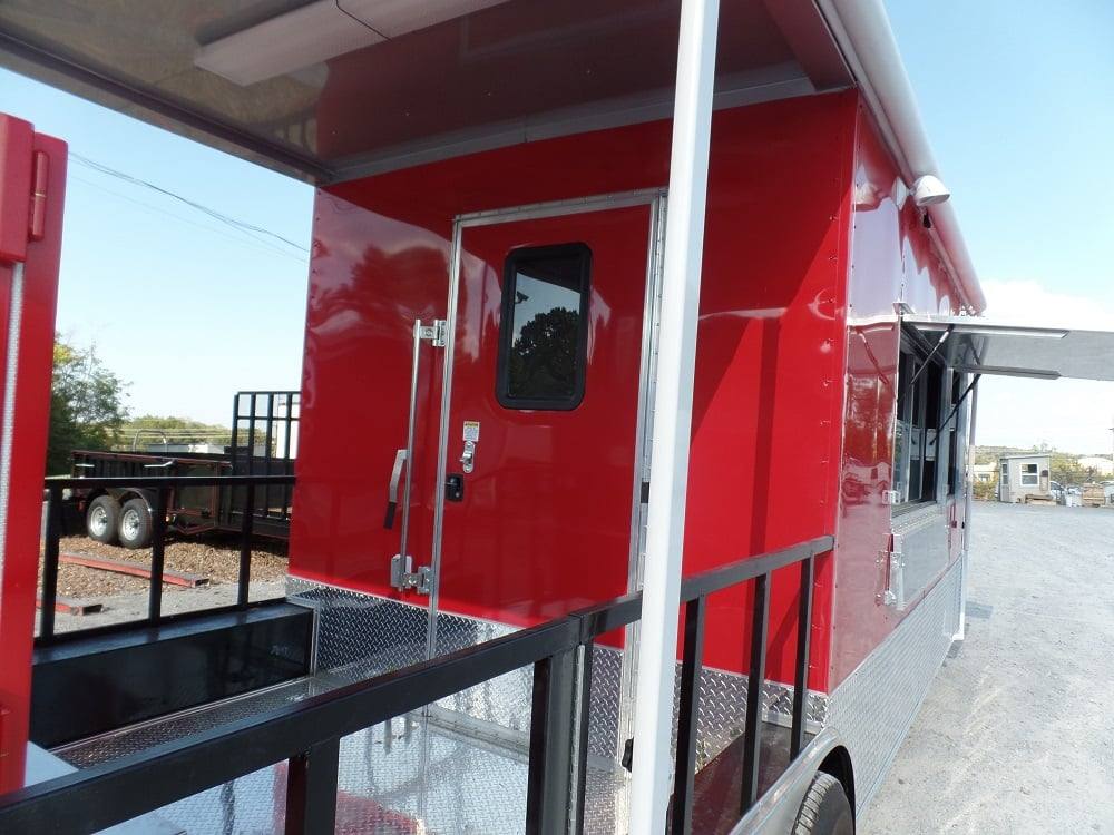 802-8.5-x-26-concession-red-bbq-food-trailer-event-catering-16.jpg 8.5' x 26' Concession Red BBQ Food Trailer Event Catering