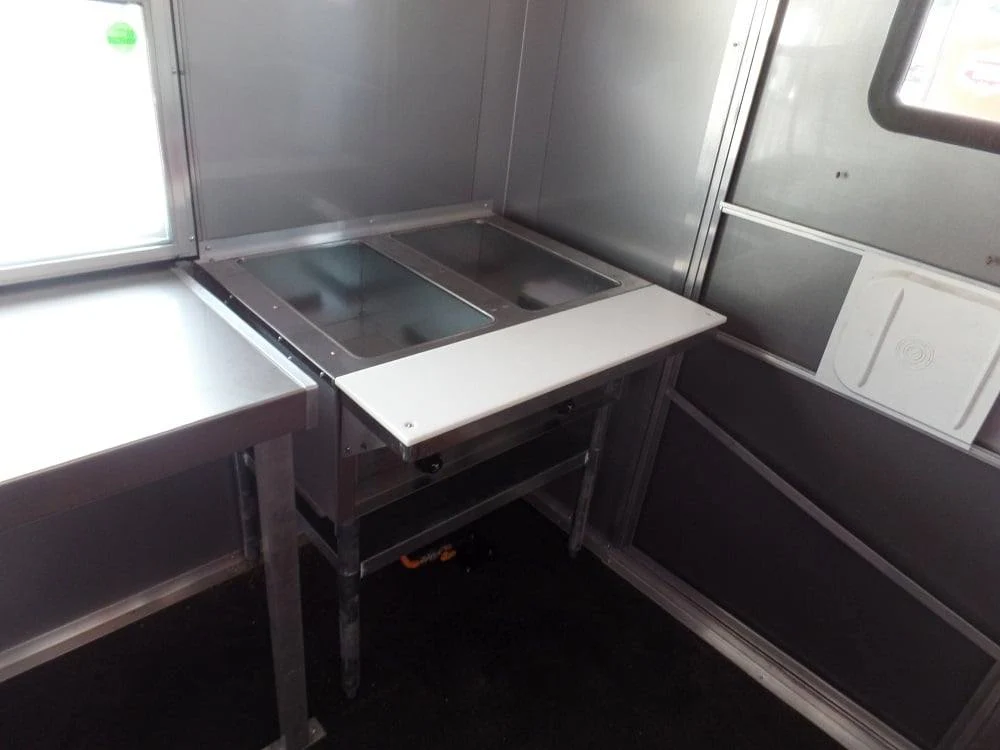 802-8.5-x-26-concession-red-bbq-food-trailer-event-catering-28.webp 8.5' x 26' Concession Red BBQ Food Trailer Event Catering