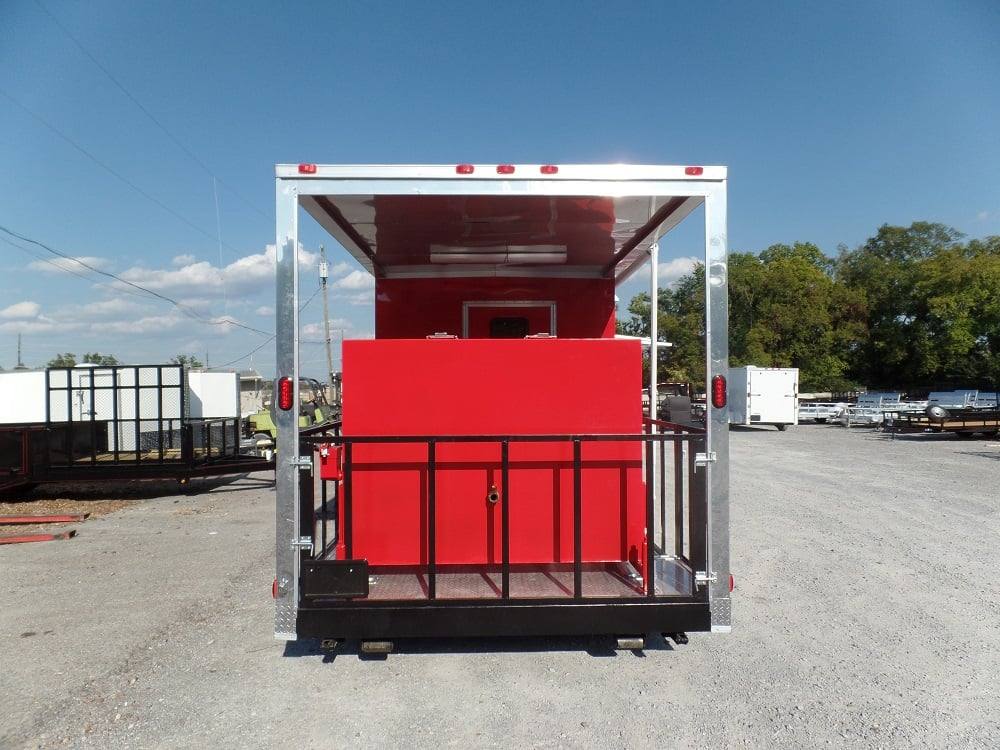 802-8.5-x-26-concession-red-bbq-food-trailer-event-catering-8.jpg 8.5' x 26' Concession Red BBQ Food Trailer Event Catering