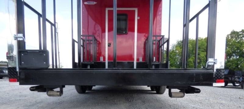 803-8.5-x-26-concession-red-bbq-food-trailer-with-appliances-12.jpg 8.5' x 26' Concession Red BBQ Food Trailer With Appliances