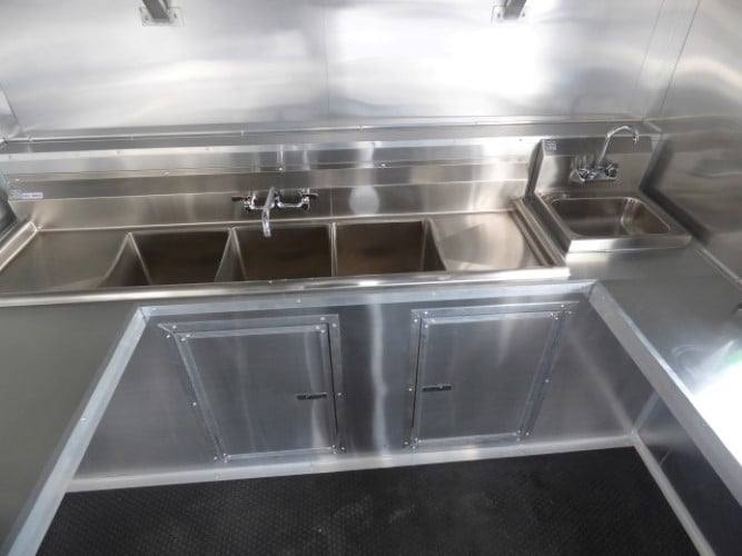 803-8.5-x-26-concession-red-bbq-food-trailer-with-appliances-22.jpg 8.5' x 26' Concession Red BBQ Food Trailer With Appliances