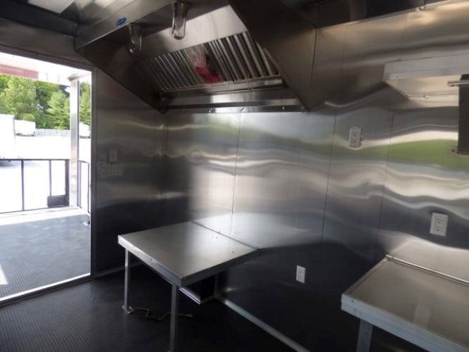 803-8.5-x-26-concession-red-bbq-food-trailer-with-appliances-28.jpg 8.5' x 26' Concession Red BBQ Food Trailer With Appliances