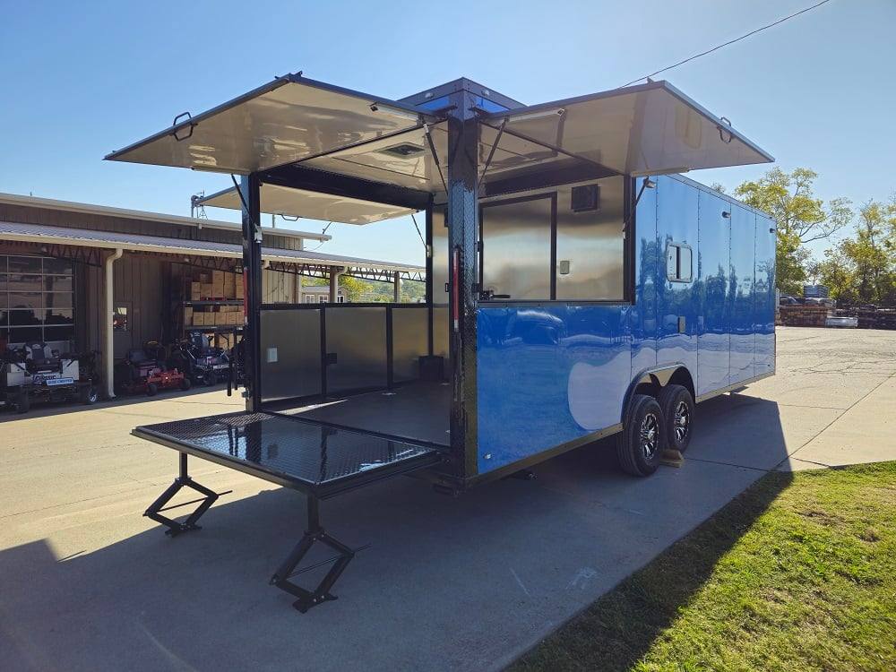 8.5' X 26' Concession Trailer BBQ Competition Event Toy Hauler