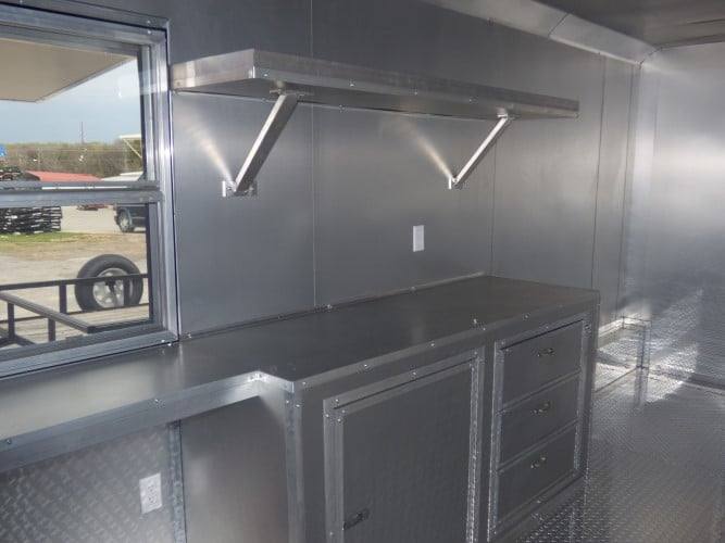 805-8.5-x-26-concession-trailer-black-bbq-food-event-catering-13.jpg 8.5' x 26' Concession Trailer Black BBQ Food Event Catering