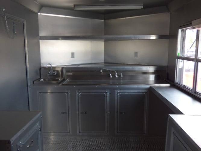 805-8.5-x-26-concession-trailer-black-bbq-food-event-catering-7.jpg 8.5' x 26' Concession Trailer Black BBQ Food Event Catering