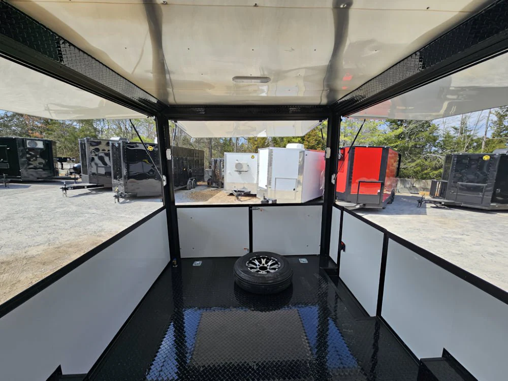 807-8.5-x-26-concession-trailer-white-w-blackout-kettle-corn-event-catering-20.webp 8.5' X 26' Concession Trailer White W/ Blackout Kettle Corn Event Catering