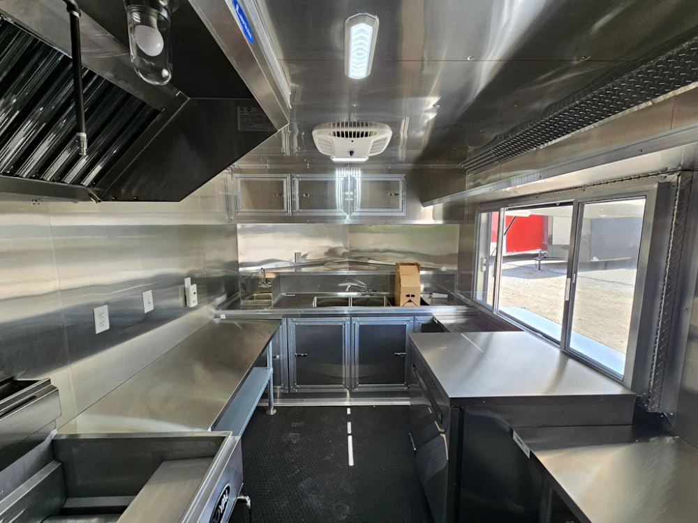 807-8.5-x-26-concession-trailer-white-w-blackout-kettle-corn-event-catering-22.webp 8.5' X 26' Concession Trailer White W/ Blackout Kettle Corn Event Catering