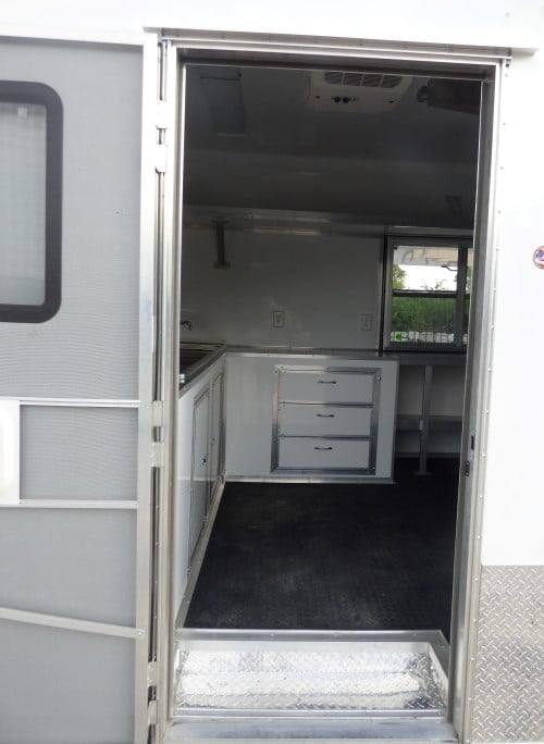 808-8.5-x-26-concession-white-bbq-food-trailer-with-appliances-15.jpg 8.5' x 26' Concession White BBQ Food Trailer With Appliances