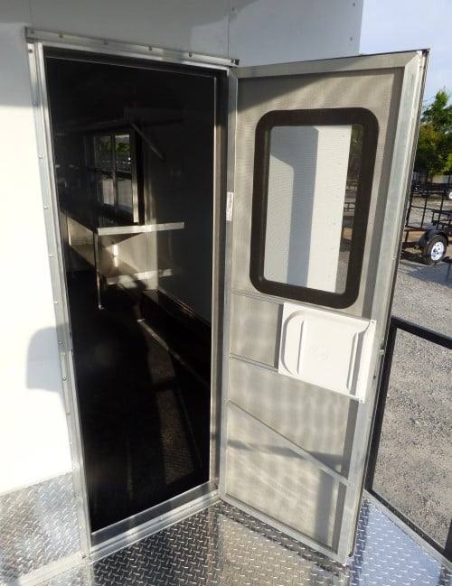 808-8.5-x-26-concession-white-bbq-food-trailer-with-appliances-22.jpg 8.5' x 26' Concession White BBQ Food Trailer With Appliances
