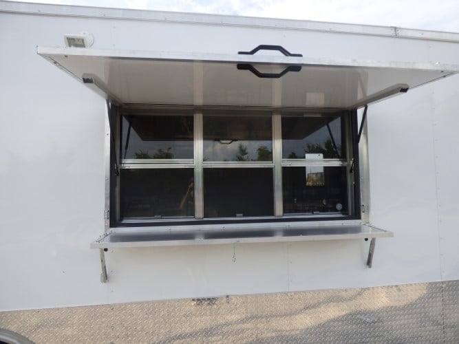808-8.5-x-26-concession-white-bbq-food-trailer-with-appliances-25.jpg 8.5' x 26' Concession White BBQ Food Trailer With Appliances