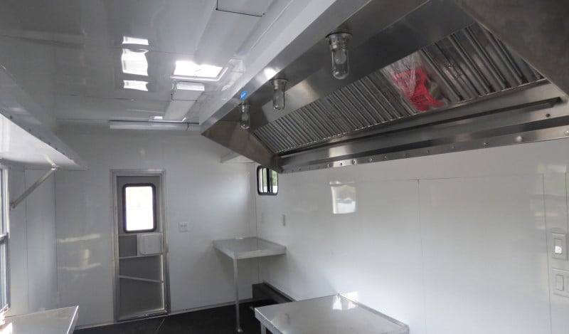 808-8.5-x-26-concession-white-bbq-food-trailer-with-appliances-30.jpg 8.5' x 26' Concession White BBQ Food Trailer With Appliances