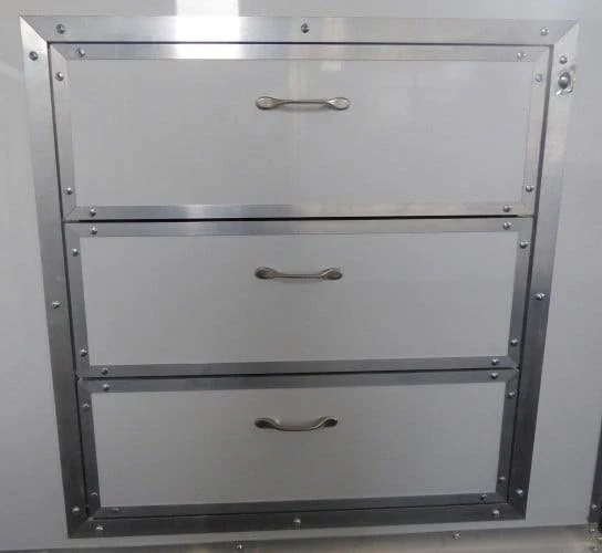 808-8.5-x-26-concession-white-bbq-food-trailer-with-appliances-5.webp 8.5' x 26' Concession White BBQ Food Trailer With Appliances