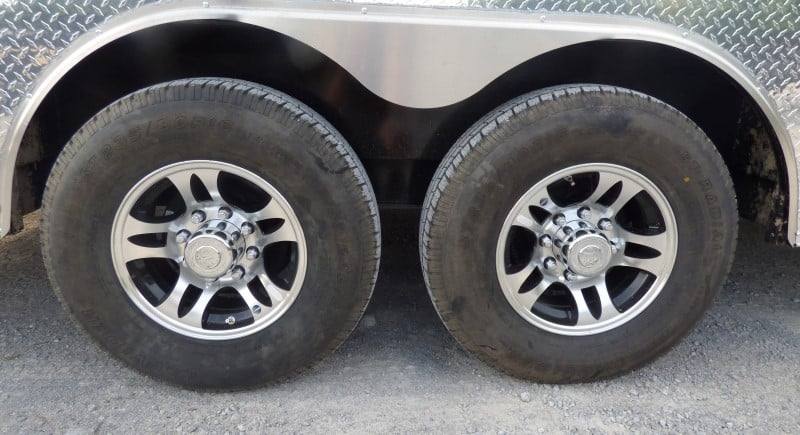 808-8.5-x-26-concession-white-bbq-food-trailer-with-appliances-6.jpg 8.5' x 26' Concession White BBQ Food Trailer With Appliances