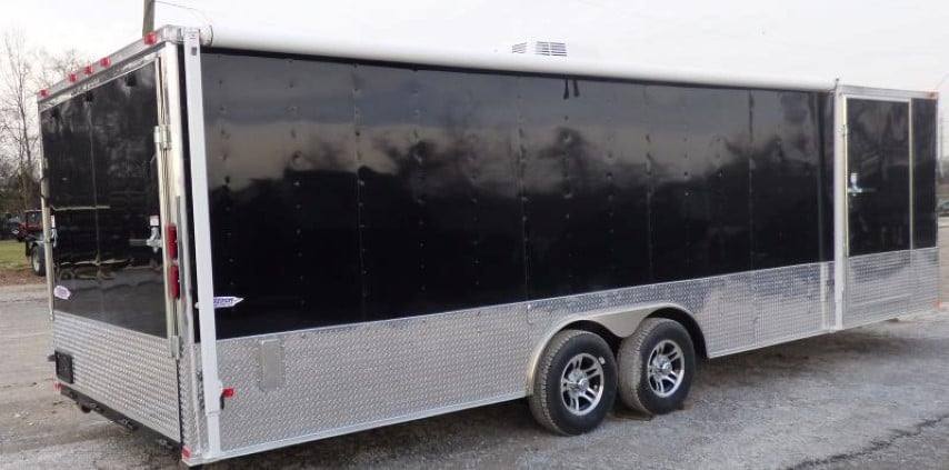 809-8.5-x-26-custom-enclosed-trailer-black-13.jpg 8.5' X 26' Custom Enclosed Trailer Black