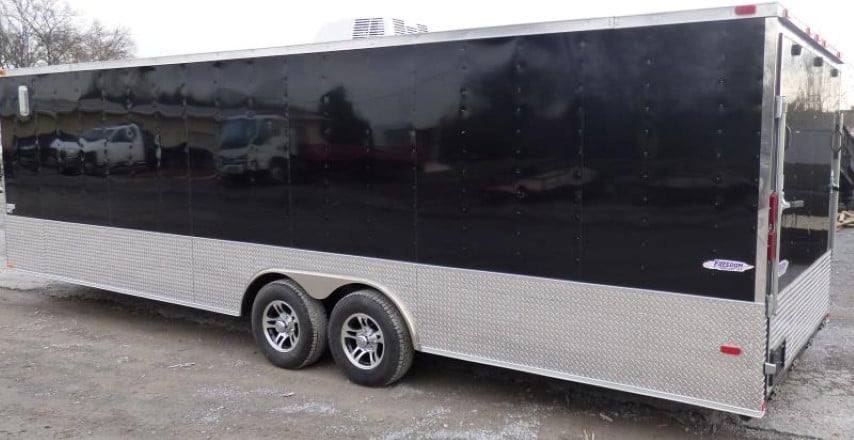 809-8.5-x-26-custom-enclosed-trailer-black-21.jpg 8.5' X 26' Custom Enclosed Trailer Black