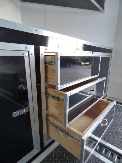809-8.5-x-26-custom-enclosed-trailer-black-23.jpg 8.5' X 26' Custom Enclosed Trailer Black