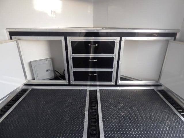 809-8.5-x-26-custom-enclosed-trailer-black-3.jpg 8.5' X 26' Custom Enclosed Trailer Black