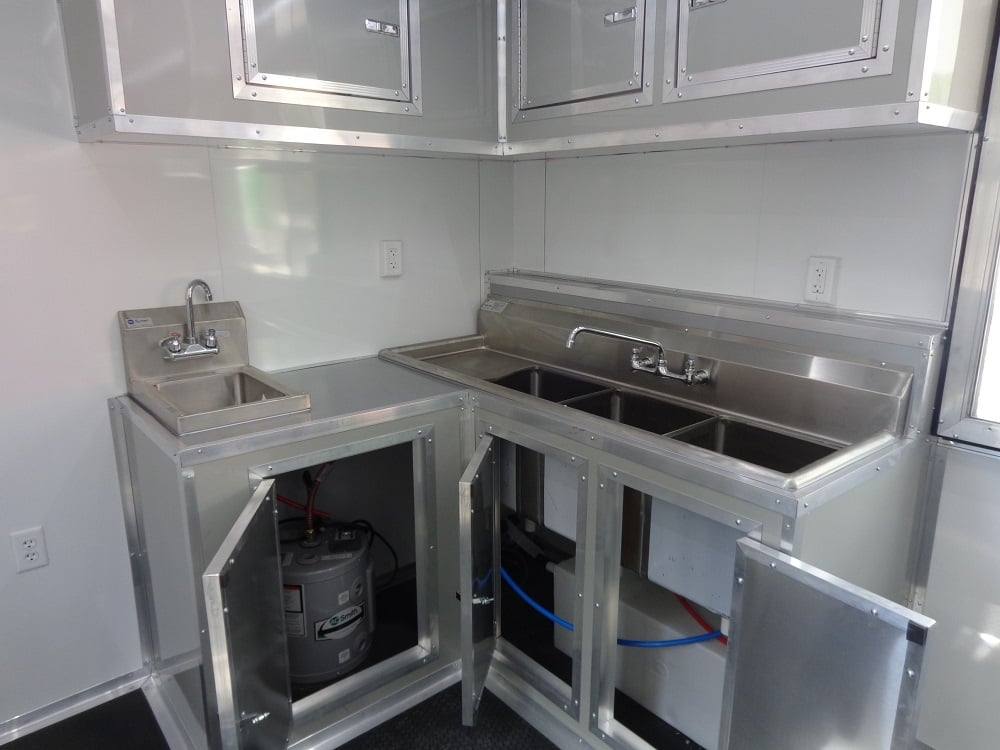 810-8.5-x-26-dove-grey-flat-nose-concession-food-trailer-10.jpg 8.5' x 26' Dove Grey Flat Nose Concession Food Trailer