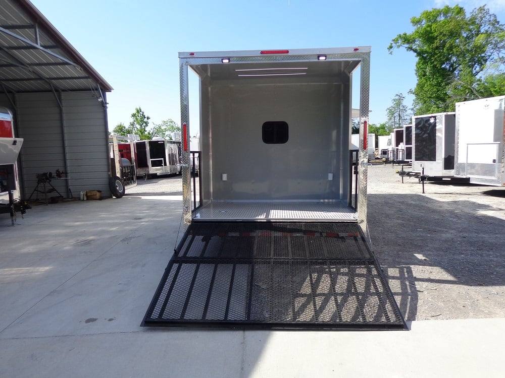 810-8.5-x-26-dove-grey-flat-nose-concession-food-trailer-7.jpg 8.5' x 26' Dove Grey Flat Nose Concession Food Trailer