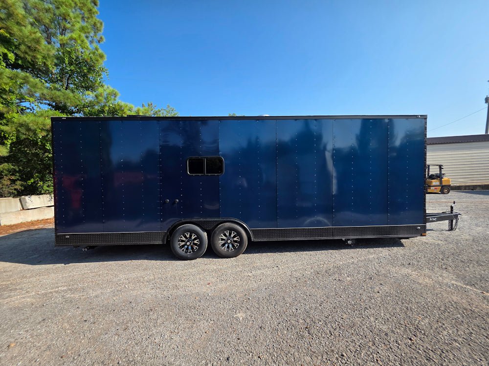 811-8.5-x-26-indigo-blue-concession-trailer-food-event-catering-9.jpg 8.5' X 26' Indigo Blue Concession Trailer Food Event Catering