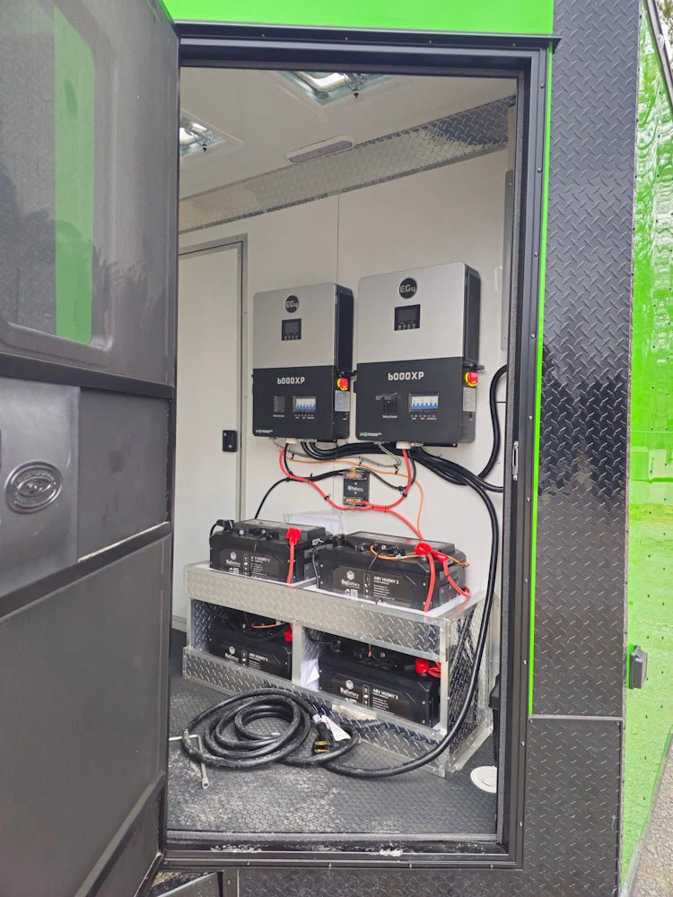 8.5' X 26' Lime Green Arcade Gaming Concession Trailer