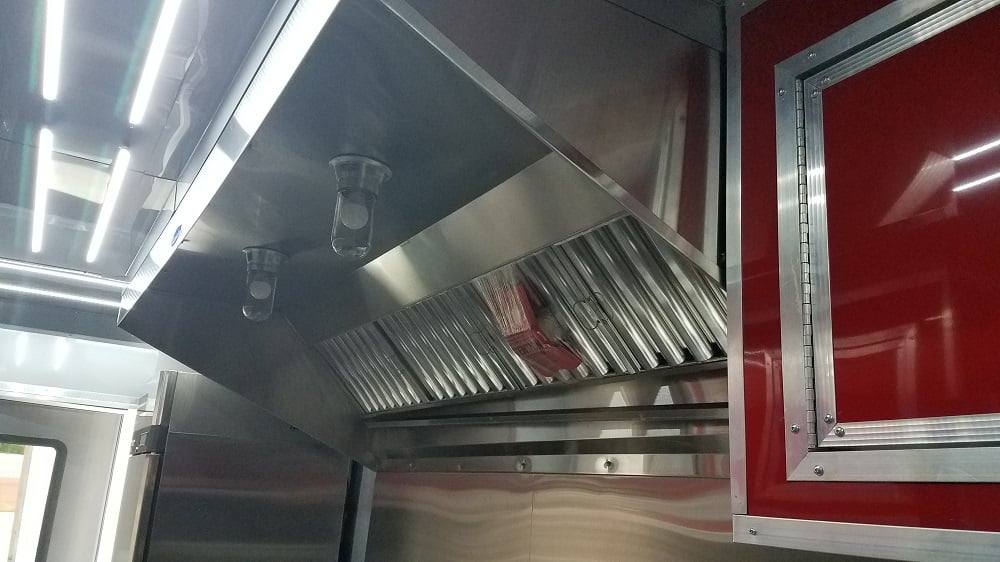 813-8.5-x-26-red-black-bbq-porch-concession-trailer-with-appliances-25.jpg 8.5' x 26' Red & Black BBQ Porch Concession Trailer With Appliances