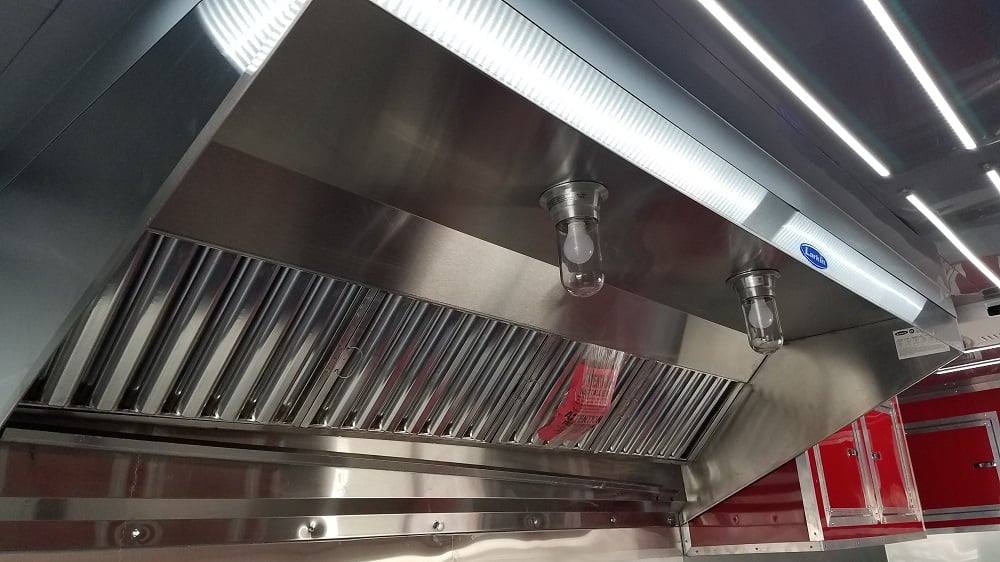 814-8.5-x-26-red-black-porch-style-concession-food-trailer-11.jpg 8.5' x 26' Red & Black Porch Style Concession Food Trailer