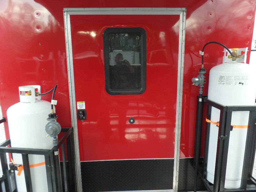 815-8.5-x-26-red-and-black-concession-bbq-food-trailer-with-appliances-26.jpg 8.5' x 26' Red And Black Concession BBQ Food Trailer With Appliances