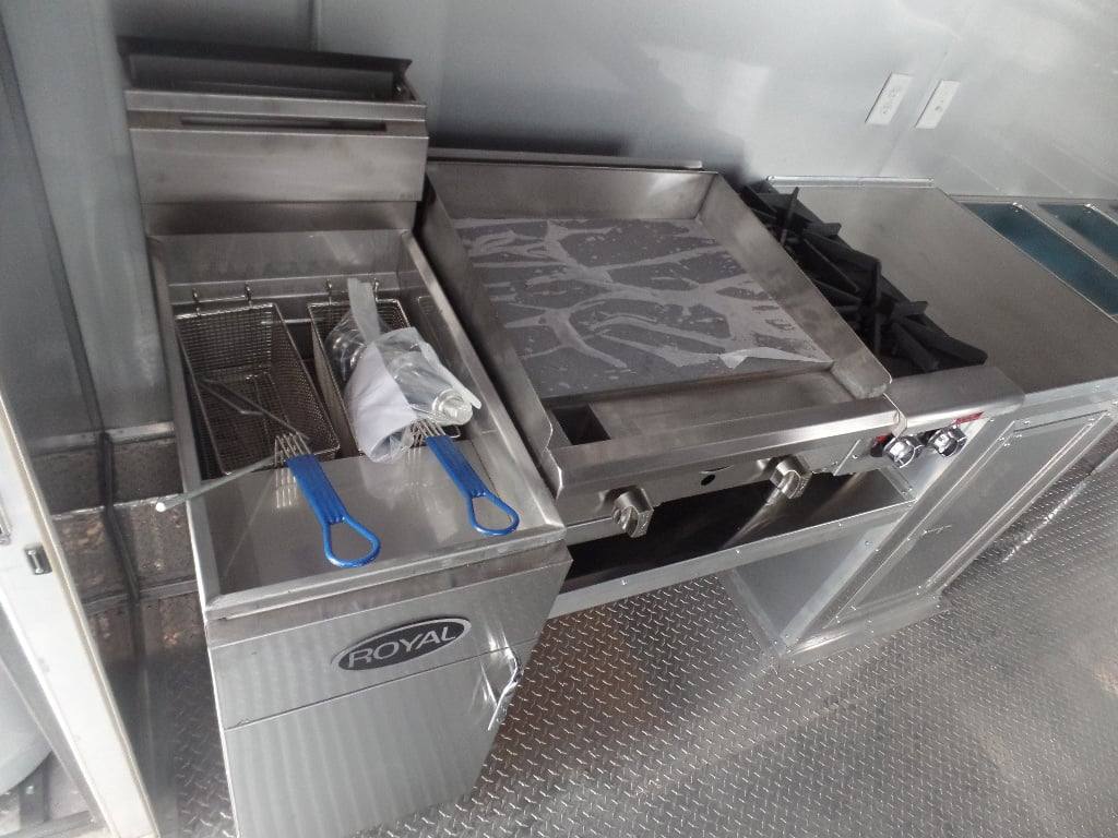 816-8.5-x-26-red-and-black-concession-food-trailer-with-appliances-20.jpg 8.5' x 26' Red And Black Concession Food Trailer With Appliances