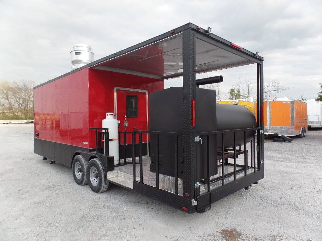 816-8.5-x-26-red-and-black-concession-food-trailer-with-appliances-37.jpg 8.5' x 26' Red And Black Concession Food Trailer With Appliances