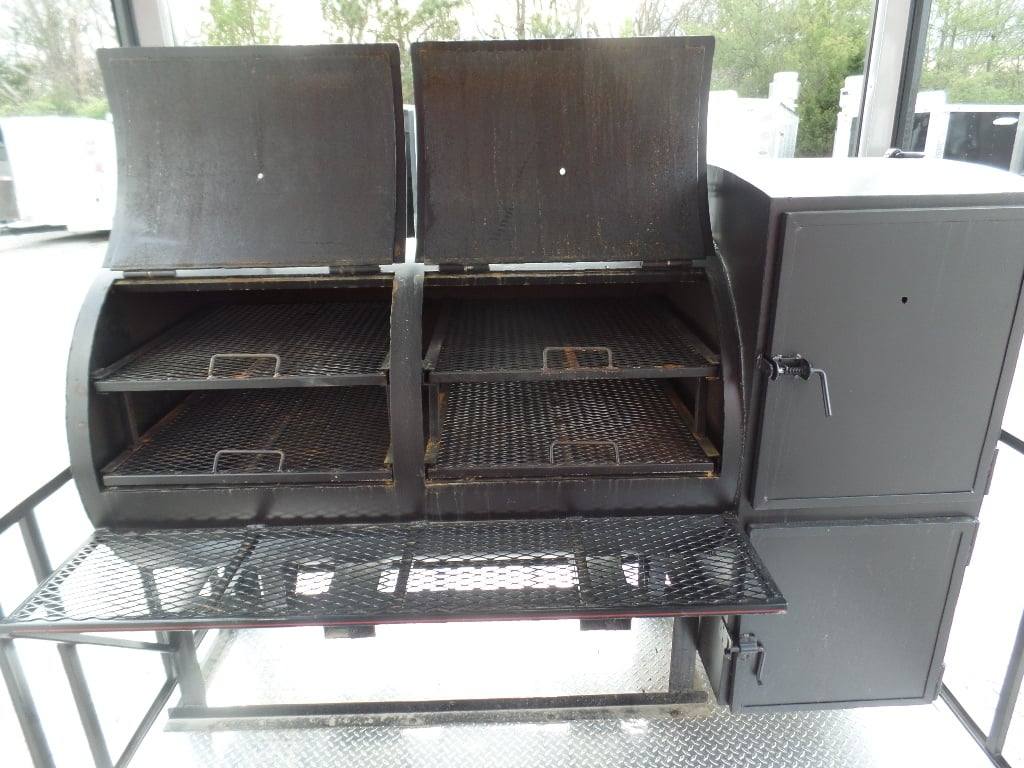 816-8.5-x-26-red-and-black-concession-food-trailer-with-appliances-5.jpg 8.5' x 26' Red And Black Concession Food Trailer With Appliances