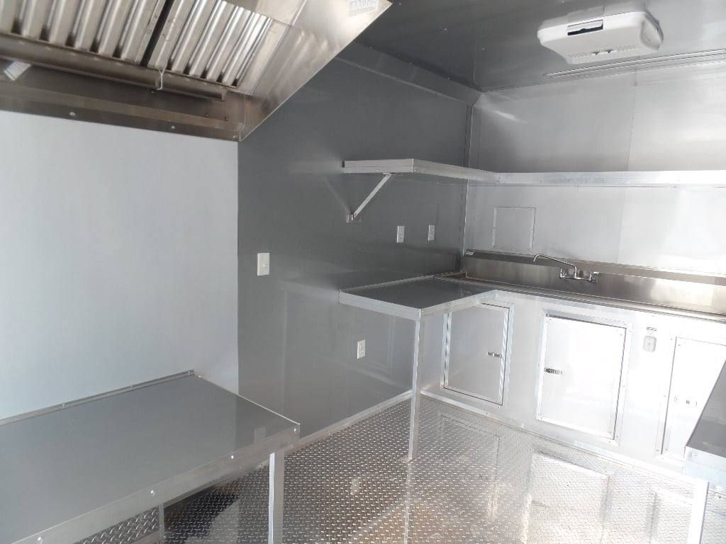 817-8.5-x-26-red-bbq-event-catering-concession-food-trailer-21.jpg 8.5' x 26' Red BBQ Event Catering Concession Food Trailer