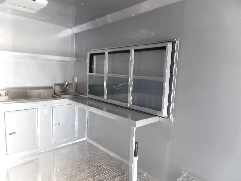817-8.5-x-26-red-bbq-event-catering-concession-food-trailer-23.webp 8.5' x 26' Red BBQ Event Catering Concession Food Trailer