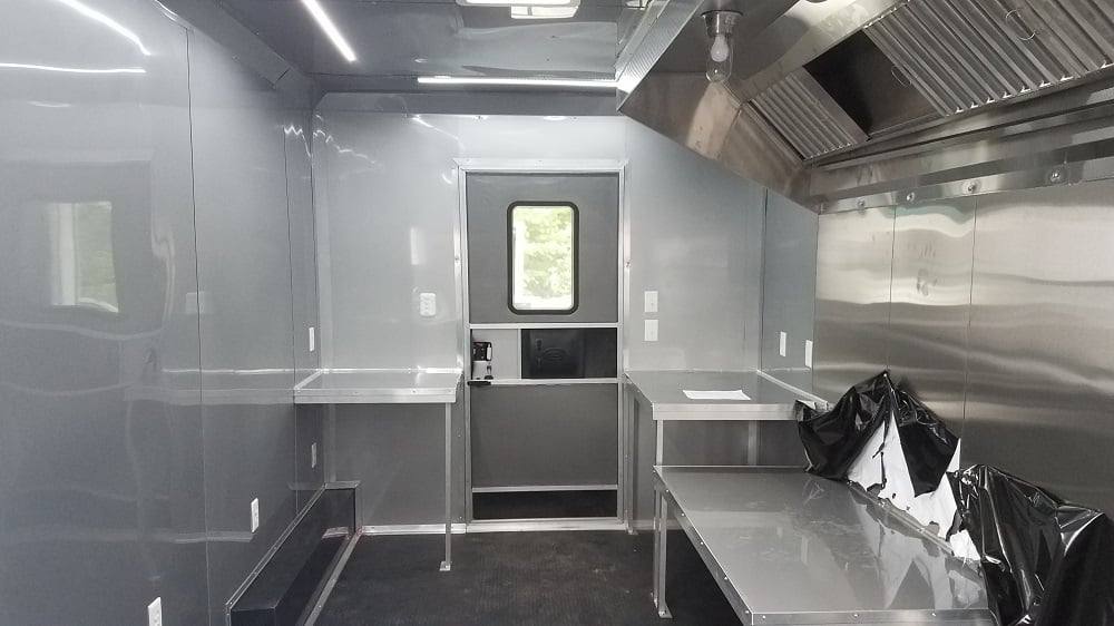 818-8.5-x-26-red-concession-bbq-food-event-catering-trailer-12.jpg 8.5' x 26' Red Concession BBQ Food Event Catering Trailer