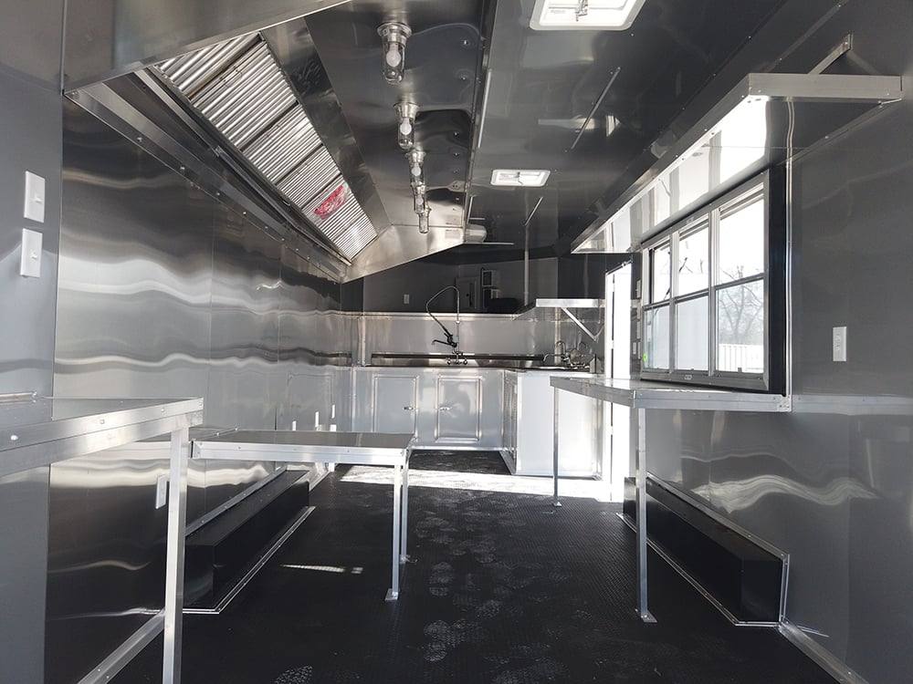 819-8.5-x-26-silver-frost-concession-food-trailer-17.jpg 8.5' x 26' Silver Frost Concession Food Trailer