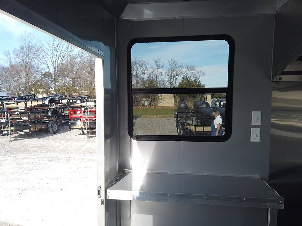 819-8.5-x-26-silver-frost-concession-food-trailer-19.jpg 8.5' x 26' Silver Frost Concession Food Trailer