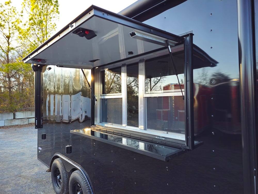 82-8.5-x-16-black-food-event-catering-concession-trailer-19.jpg 8.5' X 16' Black Food Event Catering Concession Trailer