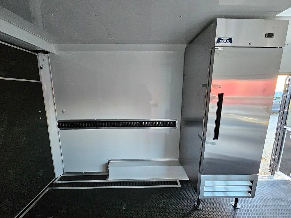 82-8.5-x-16-black-food-event-catering-concession-trailer-23.jpg 8.5' X 16' Black Food Event Catering Concession Trailer