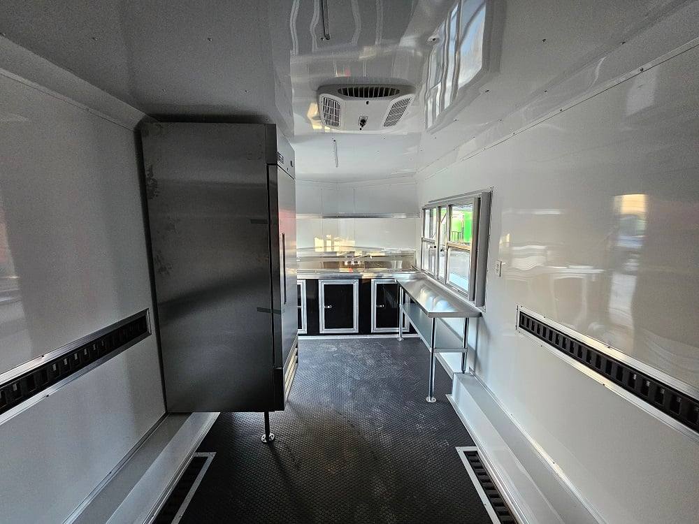 82-8.5-x-16-black-food-event-catering-concession-trailer-25.jpg 8.5' X 16' Black Food Event Catering Concession Trailer
