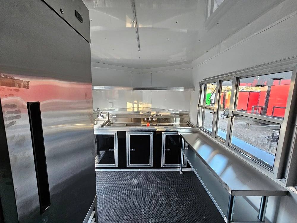82-8.5-x-16-black-food-event-catering-concession-trailer-26.jpg 8.5' X 16' Black Food Event Catering Concession Trailer